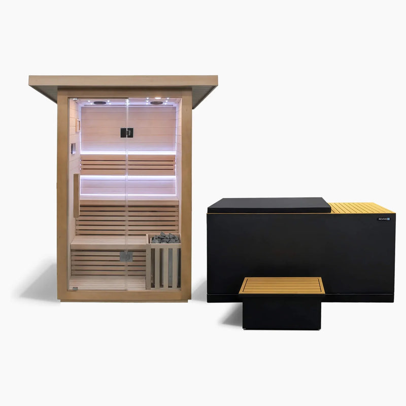 Revive Plunge 2 Person Traditional Sauna & Luxury Plunge