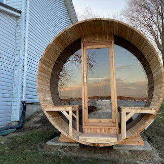 Leisurecraft Tranquility MP Barrel Sauna CTC2345MPE (Electric)