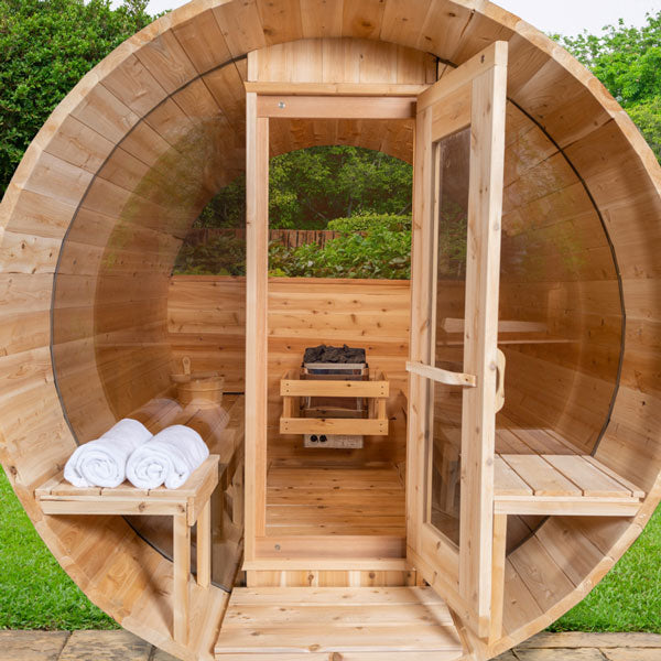 Leisurecraft Tranquility MP Barrel Sauna CTC2345MPE (Electric)