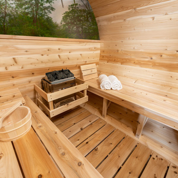 Leisurecraft Tranquility MP Barrel Sauna CTC2345MPE (Electric)