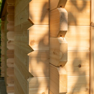 Leisurecraft Georgian Cabin Sauna with Changeroom (Electric)