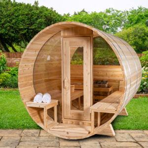 Leisurecraft Canadian Timber Serenity MP Barrel Sauna CTC2245MP (Electric)
