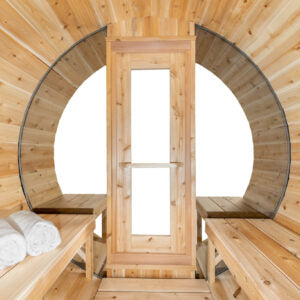 Leisurecraft Canadian Timber Serenity MP Barrel Sauna CTC2245MP (Electric)