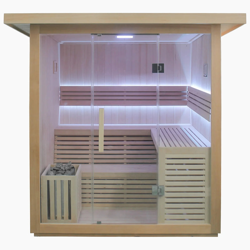 Revive Plunge 6 Person Traditional Sauna & Luxury Plunge