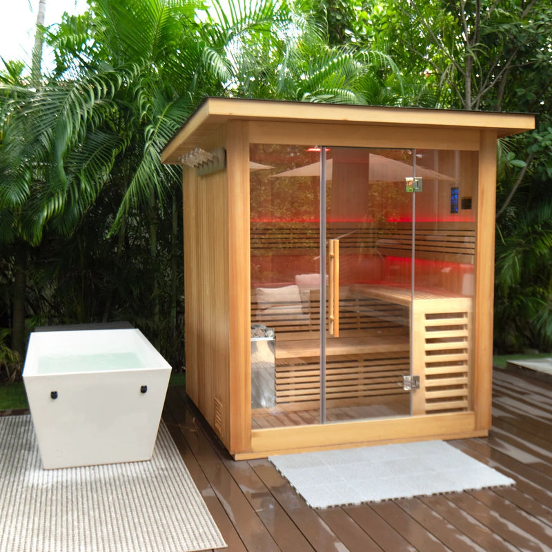 Revive Plunge 6 Person Traditional Sauna & Luxury Plunge