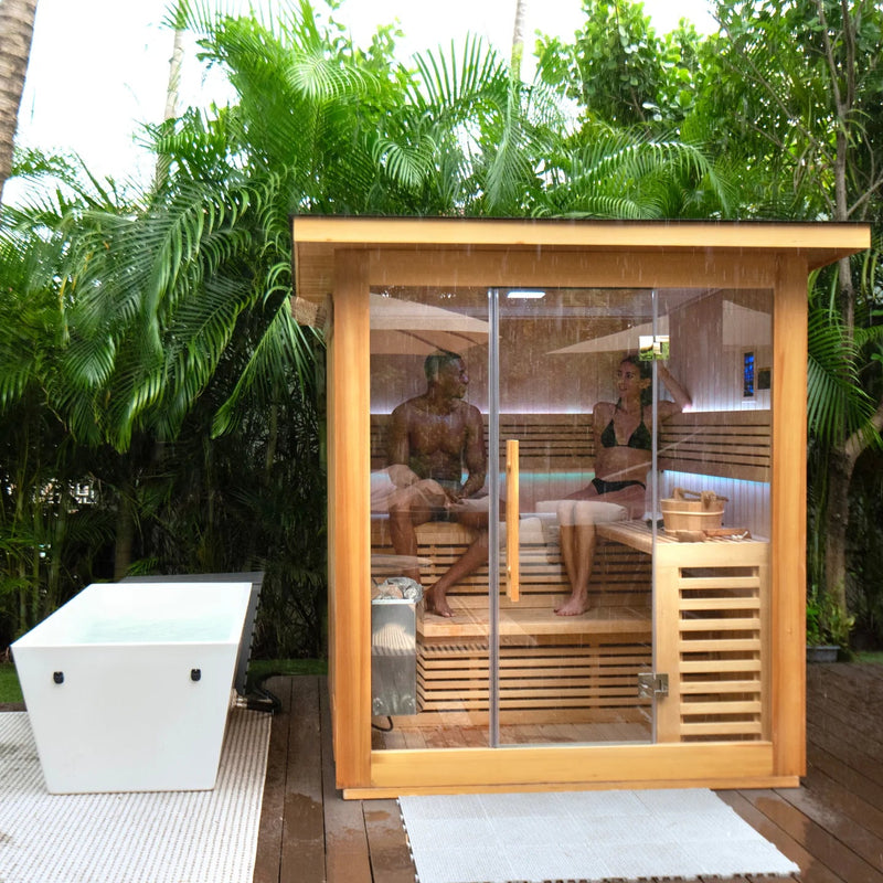 Revive Plunge 6 Person Traditional Sauna & Luxury Plunge